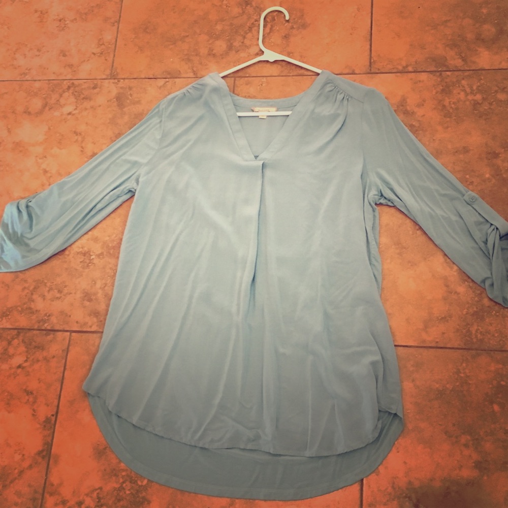 Pleione - Mixed Media Tunic Top